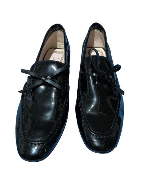 dior patent leather heels|christian dior patent black loafers.